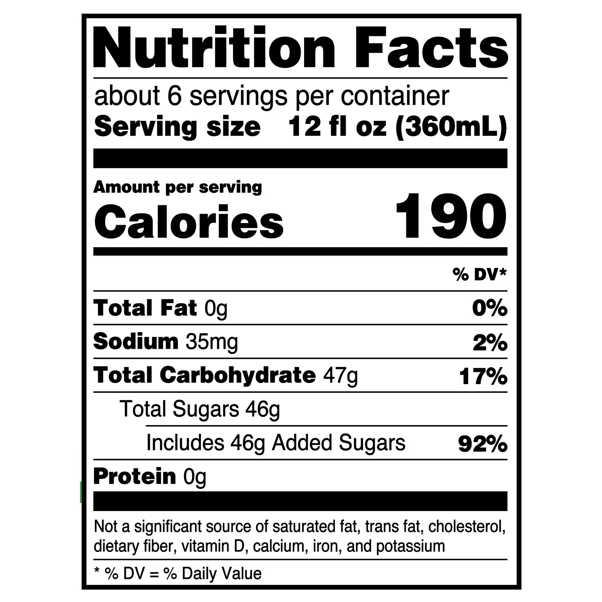 Great Value Mountain Lightning Citrus Flavored Soda Pop 2 Liter Bottle - Image 3