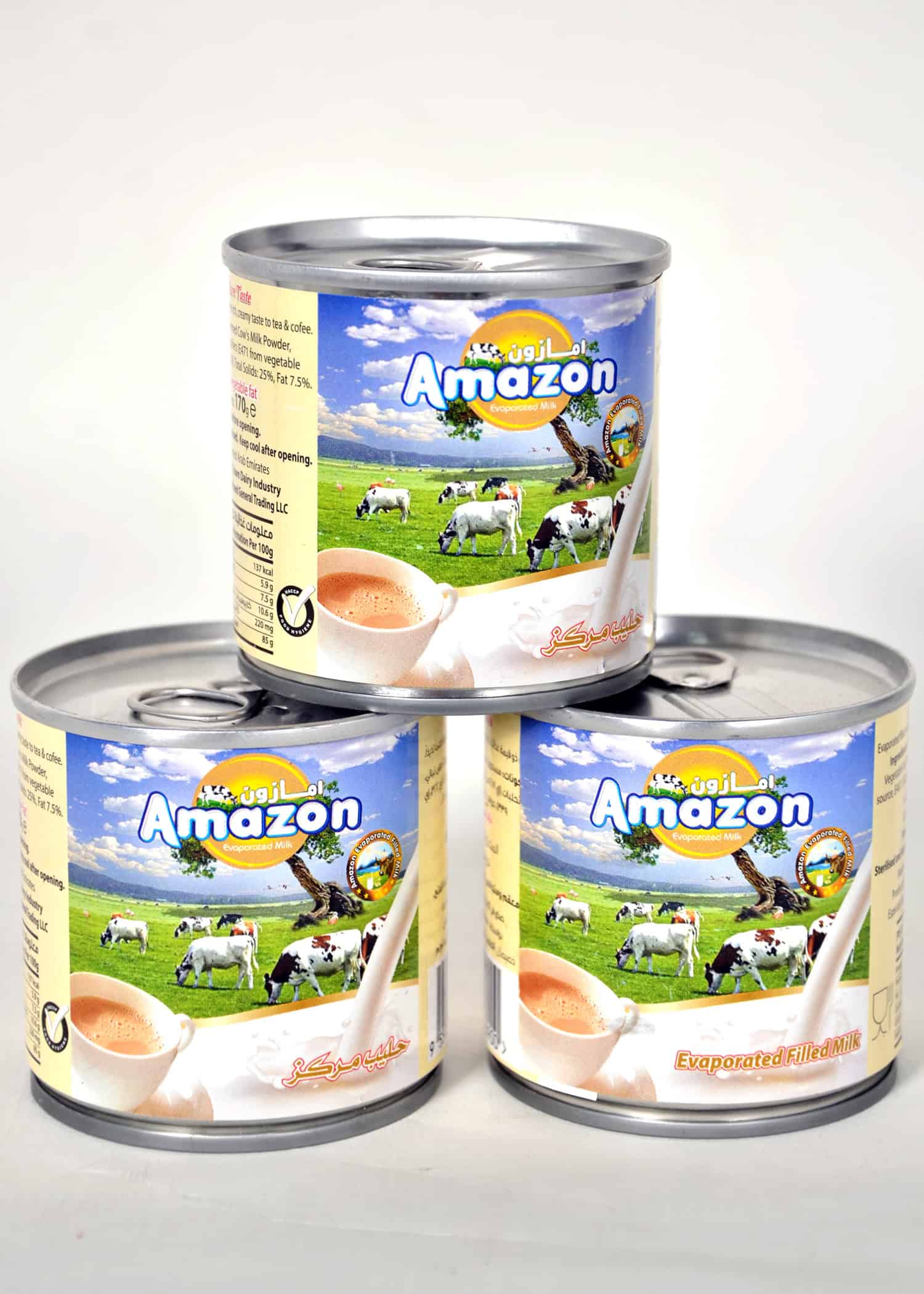 حليب مبخر من أمازون