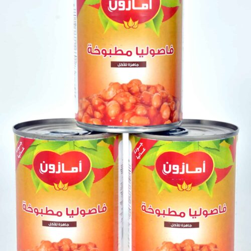 فاصوليا مطبوخة جاهزة للإستخدام