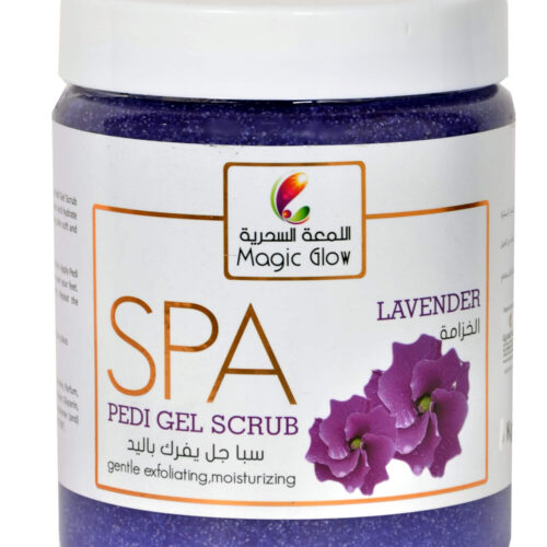 مقشر جل القدمين بالخزامة